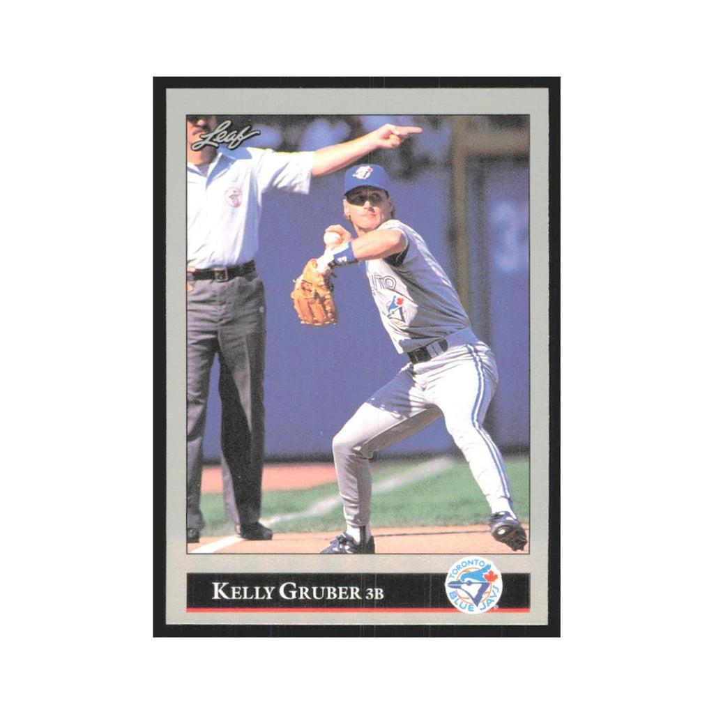 1992 Leaf Kelly Gruber Blue Jays #27.0