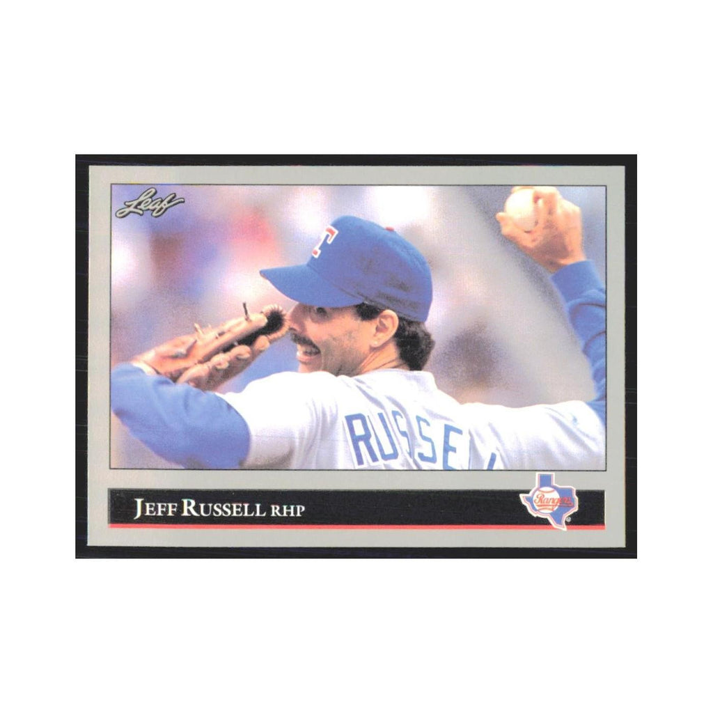 1992 Leaf Jeff Russell Rangers #90.0