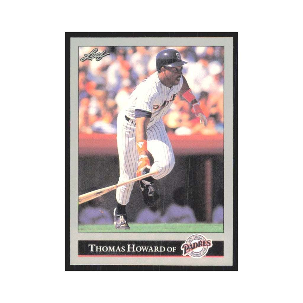 1992 Leaf Thomas Howard Padres #84.0