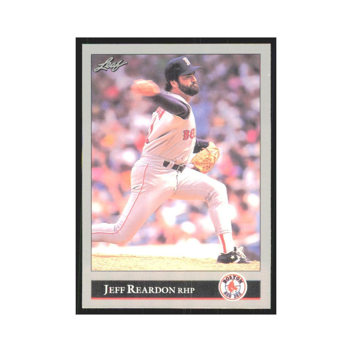 1992 Leaf Jeff Reardon Red Sox #151.0