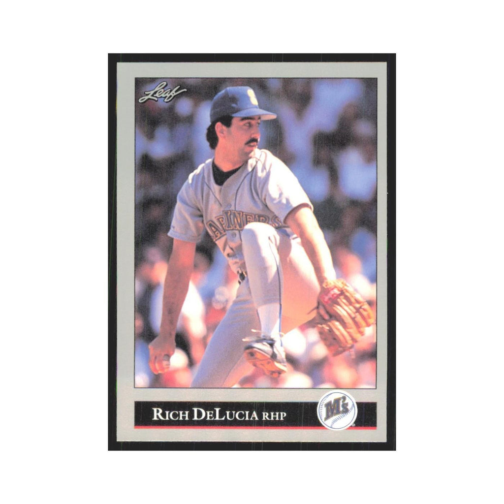 1992 Leaf Rich DeLucia Mariners #155.0