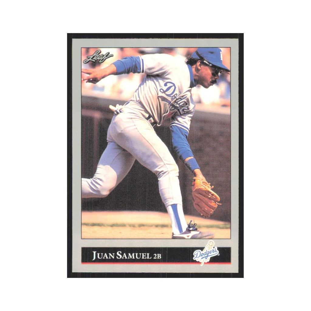 1992 Leaf Juan Samuel Dodgers #125.0