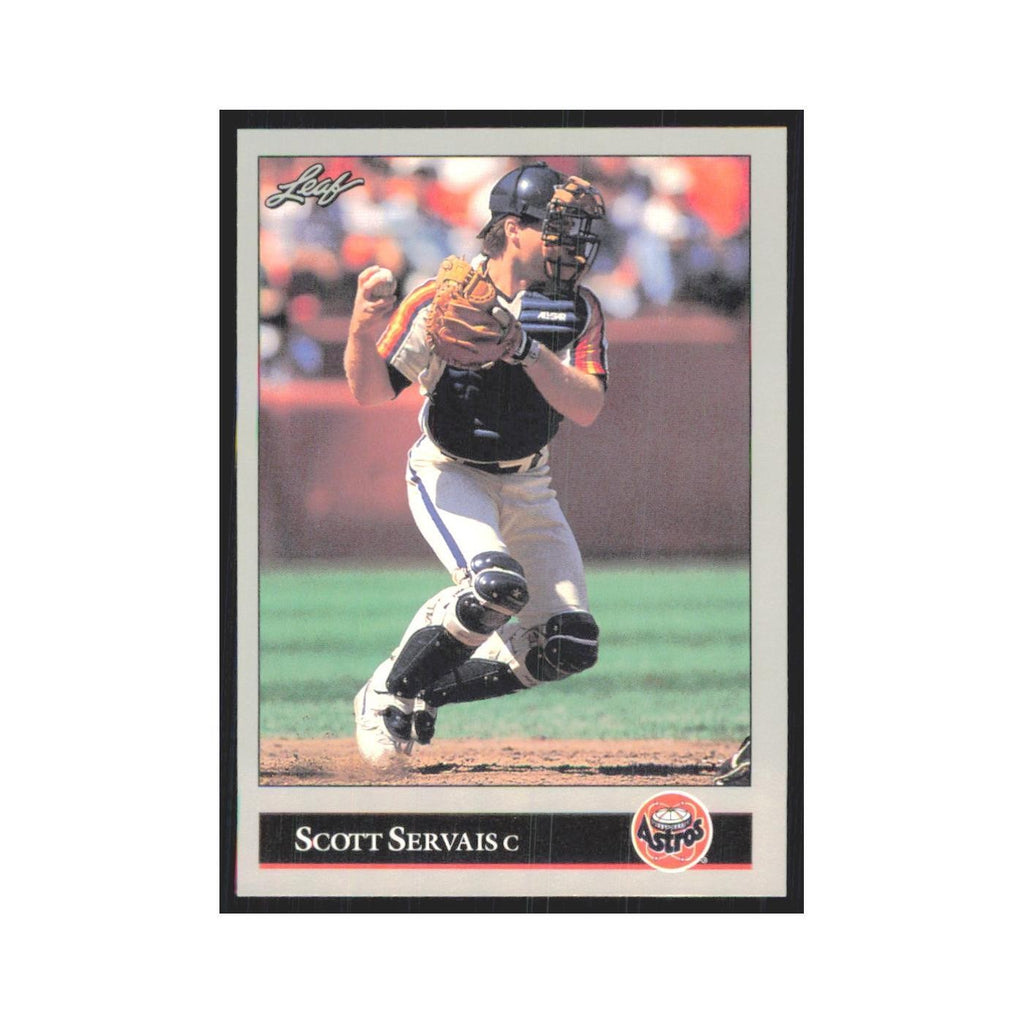1992 Leaf Scott Servais Astros #121.0