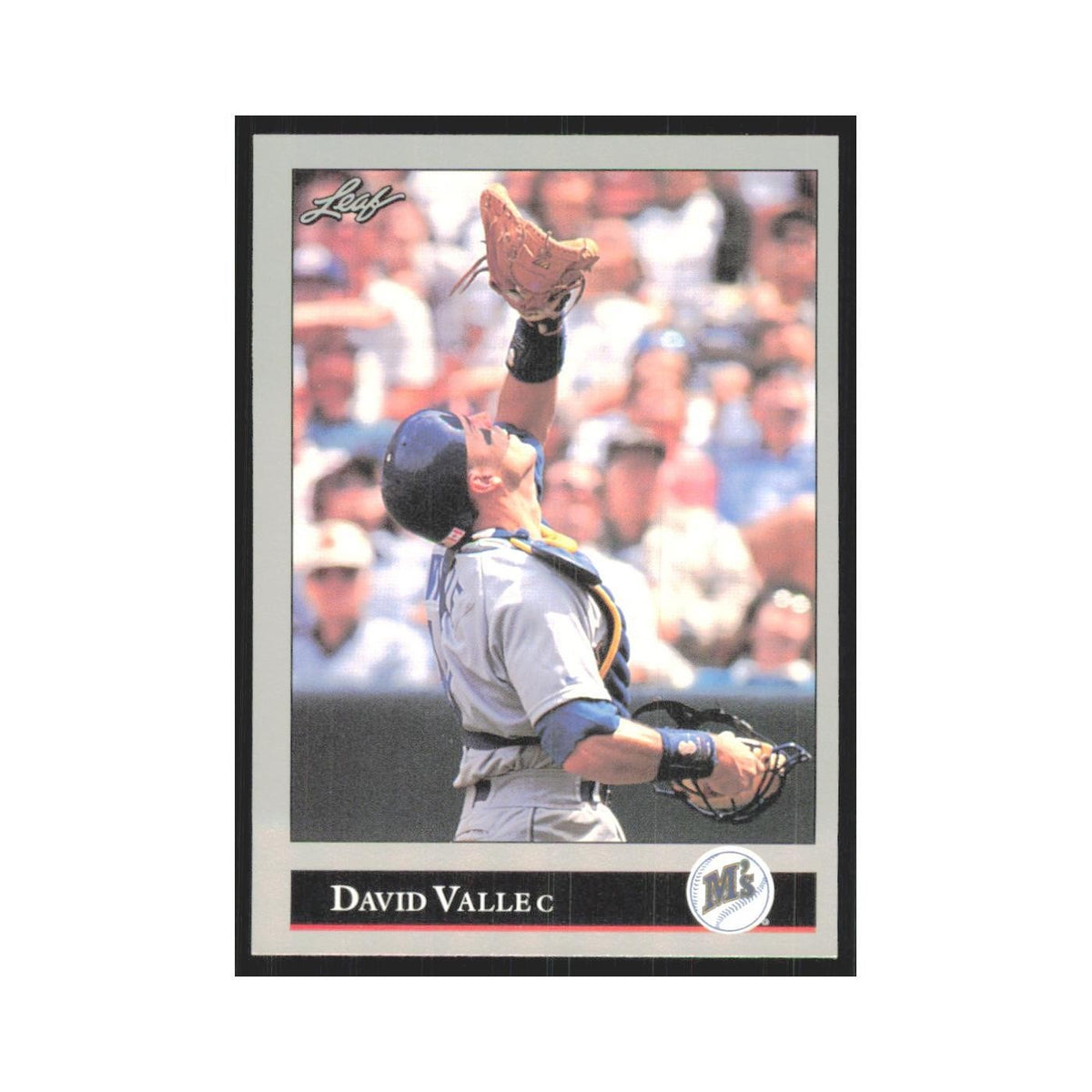 1992 Leaf David Valle Mariners #170.0