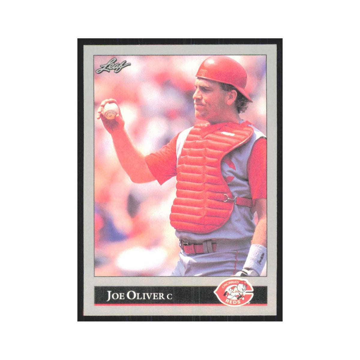 1992 Leaf Joe Oliver Reds #7.0
