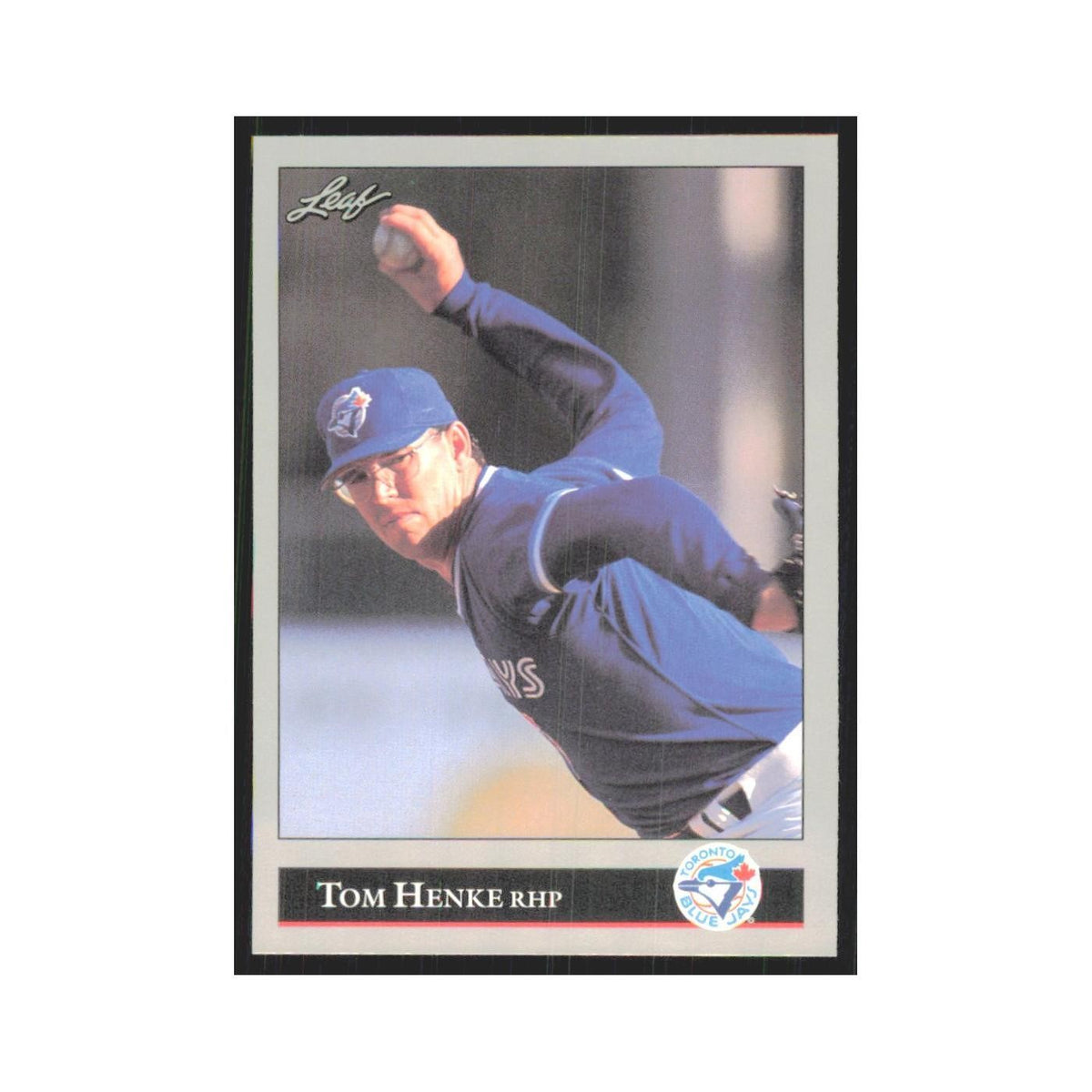 1992 Leaf Tom Henke Blue Jays #159.0