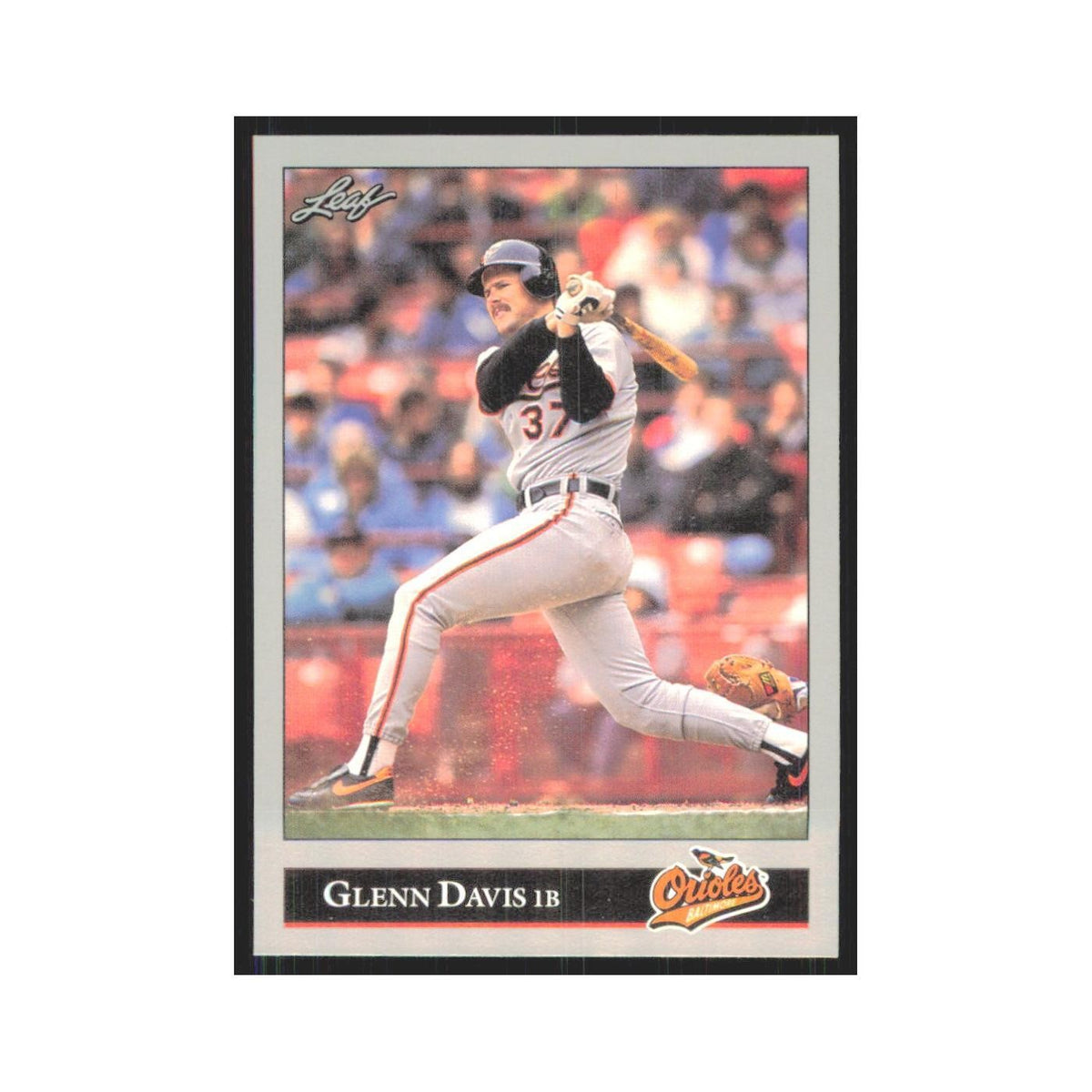 1992 Leaf Glenn Davis Orioles #316.0