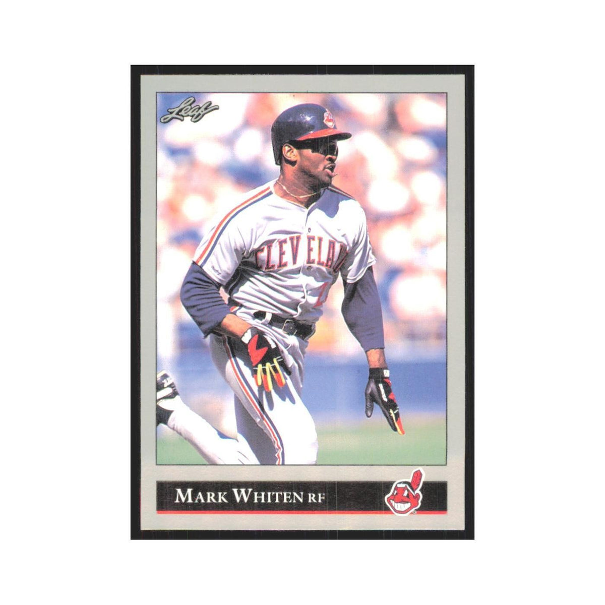1992 Leaf Mark Whiten Indians #334.0