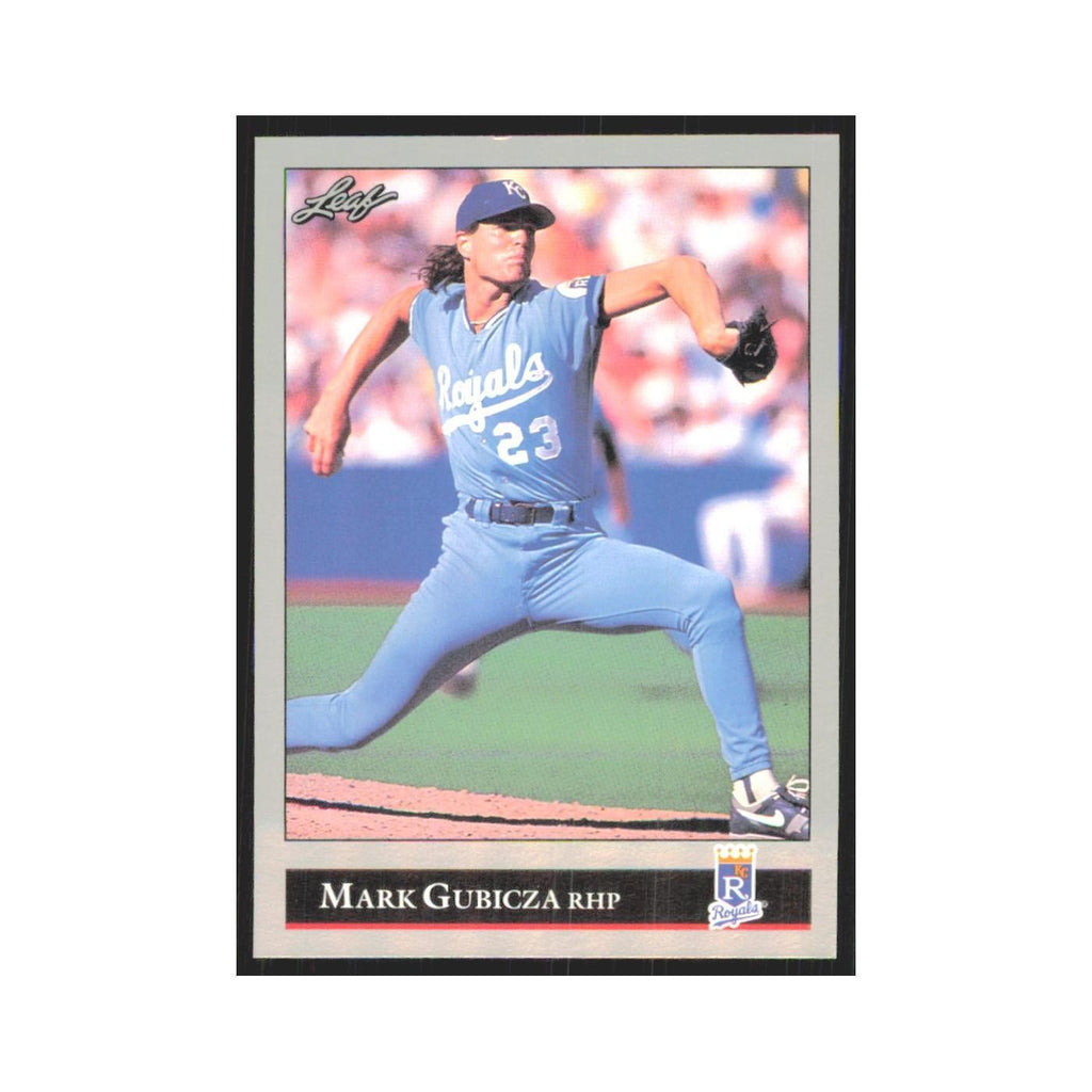 1992 Leaf Mark Gubicza Royals #332.0