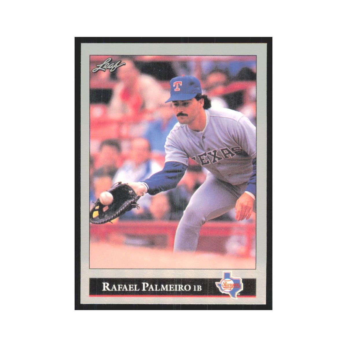 1992 Leaf Rafael Palmeiro Rangers #296.0