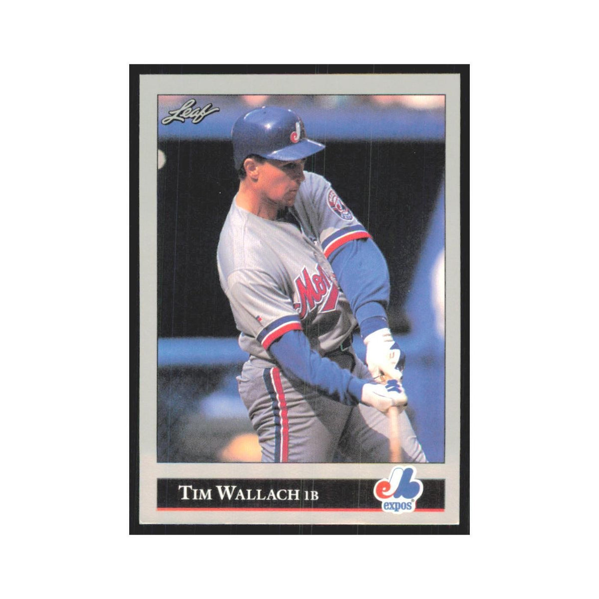 1992 Leaf Tim Wallach Montreal Expos #298.0