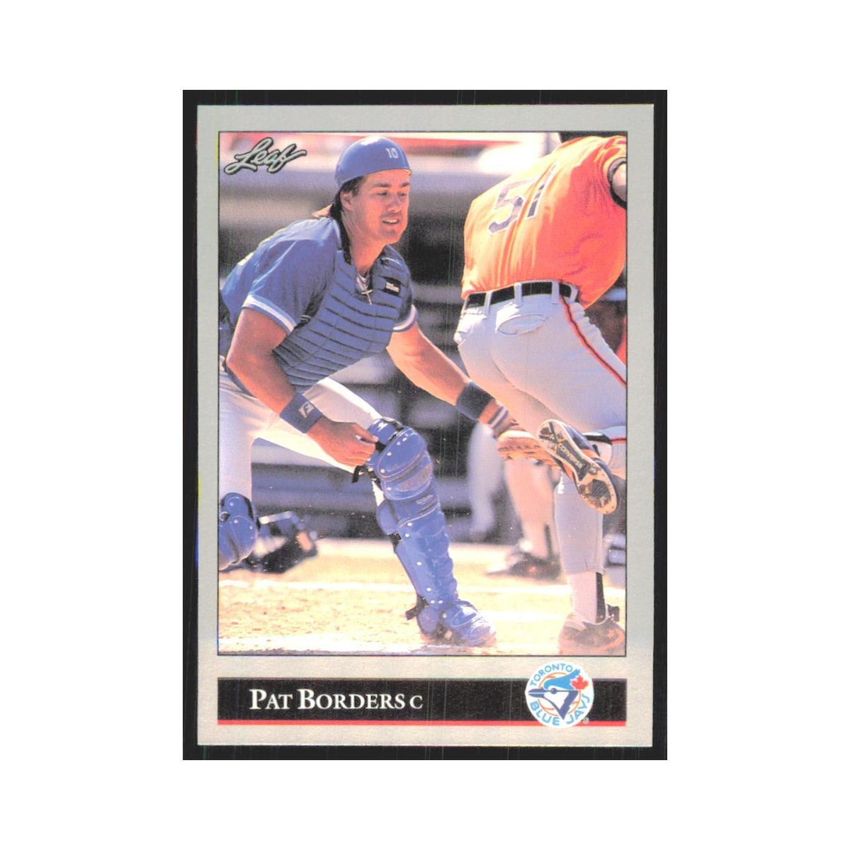 1992 Leaf Pat Borders Blue Jays #324.0