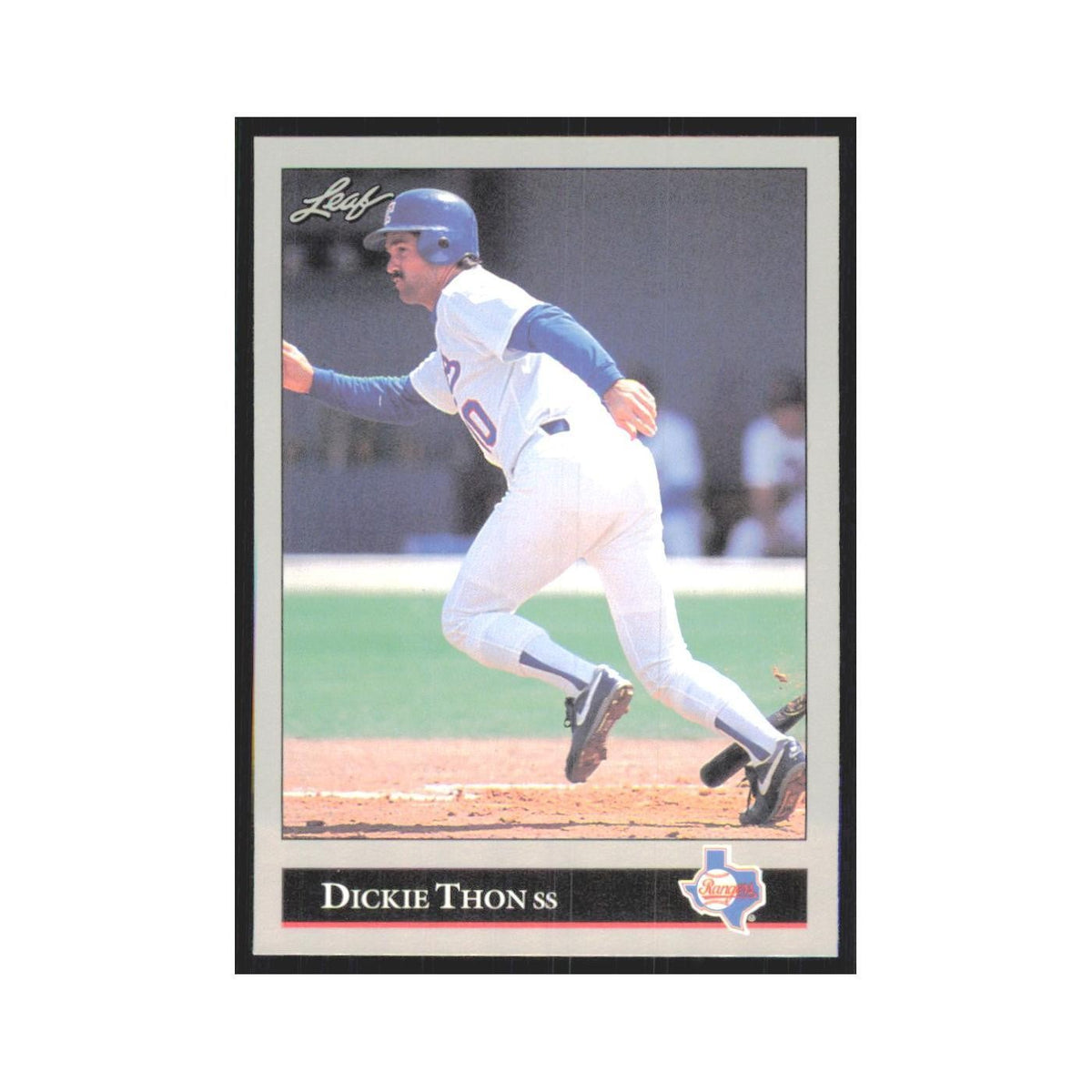1992 Leaf Dickie Thon Rangers #180.0