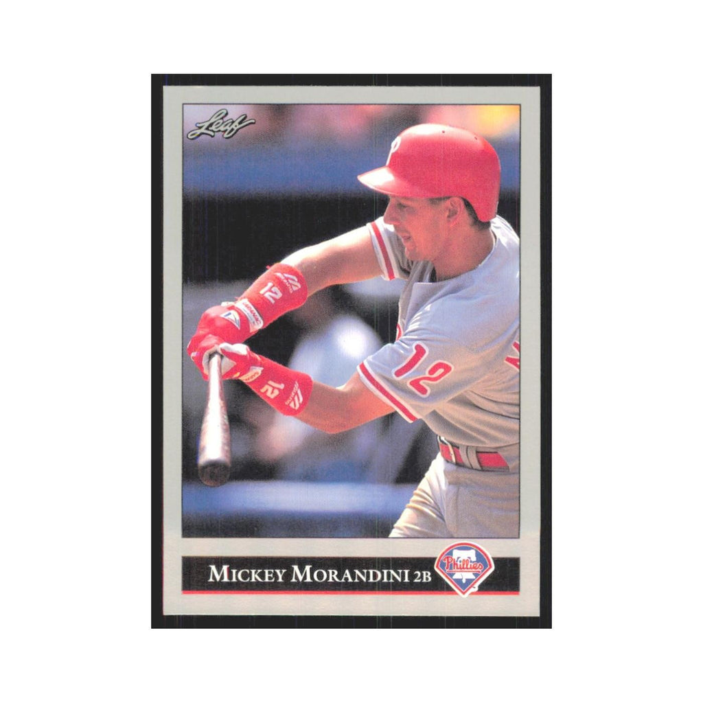 1992 Leaf Mickey Morandini Phillies #330.0