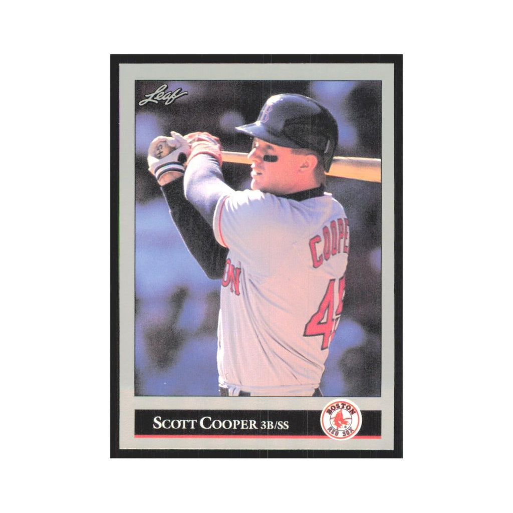1992 Leaf Scott Cooper Red Sox #182.0