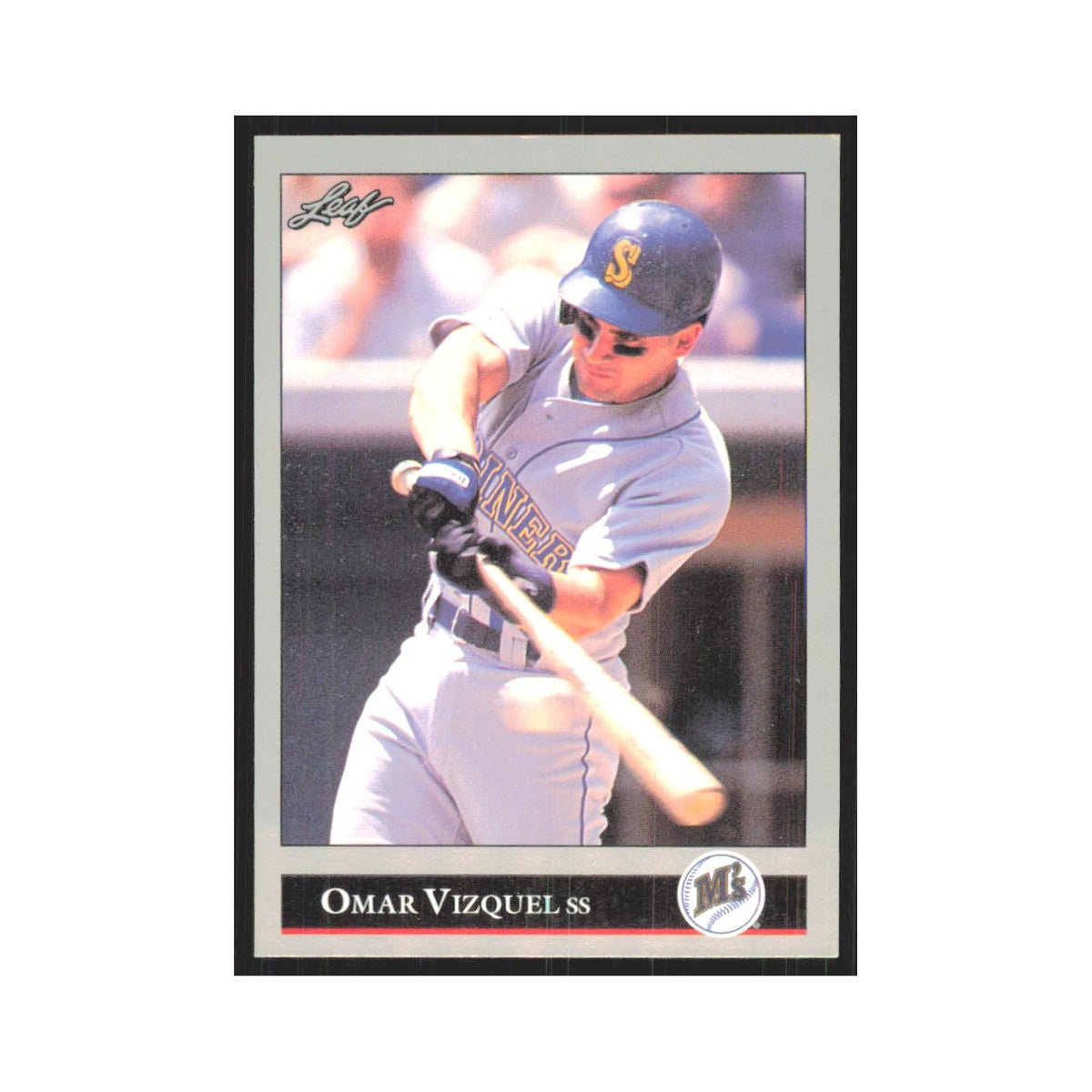 1992 Leaf Omar Vizquel Mariners #265.0