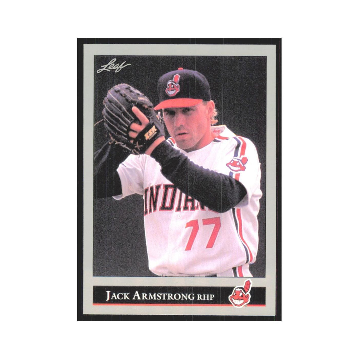 1992 Leaf Jack Armstrong Indians #247.0