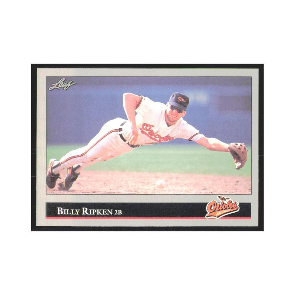 1992 Leaf Billy Ripken Orioles #184.0