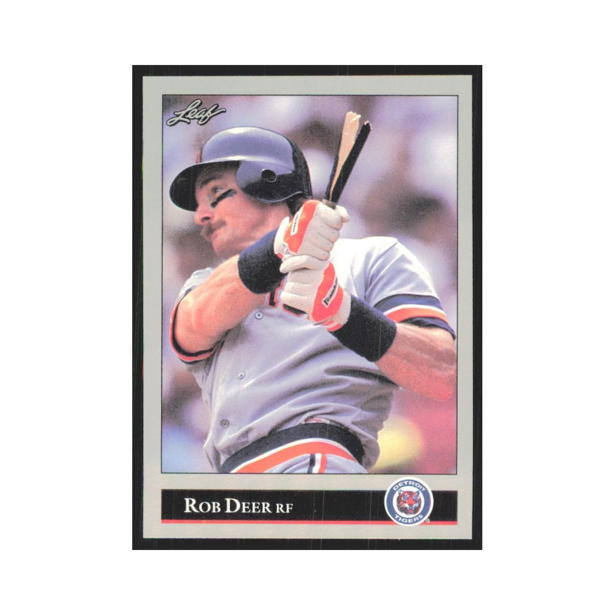 1992 Leaf Rob Deer Tigers #193.0