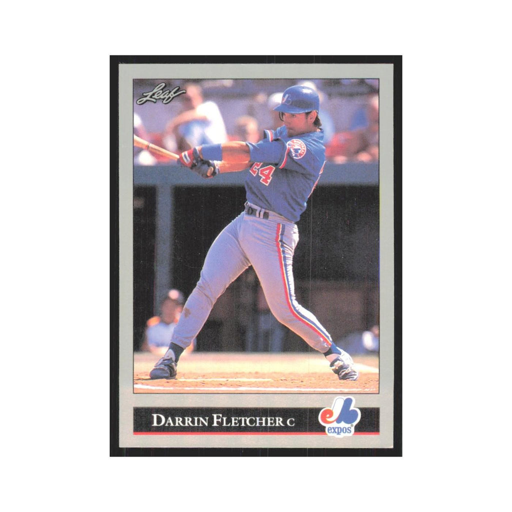 1992 Leaf Darrin Fletcher Montreal Expos #264.0