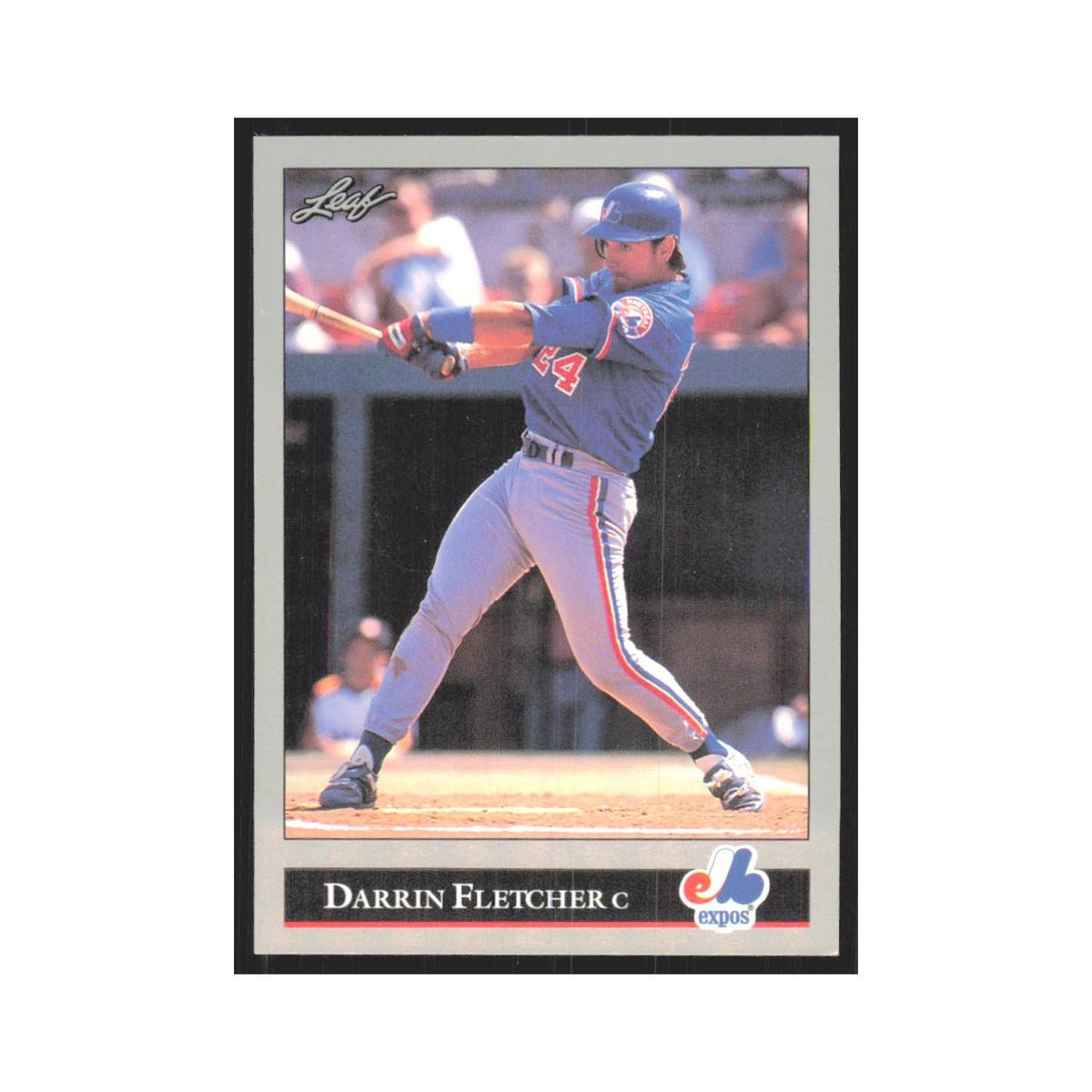 1992 Leaf Darrin Fletcher Montreal Expos #264.0