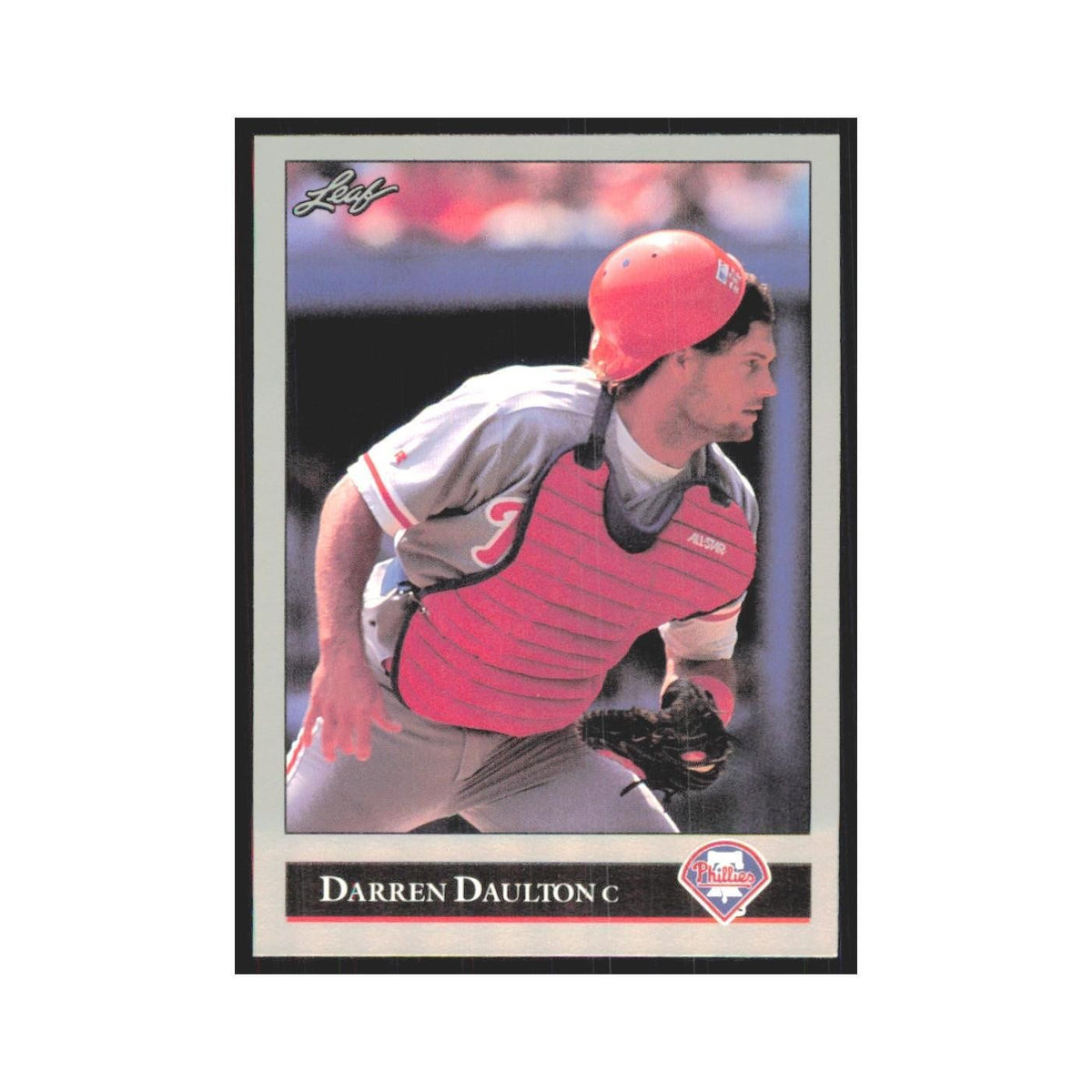 1992 Leaf Darren Daulton Phillies #335.0