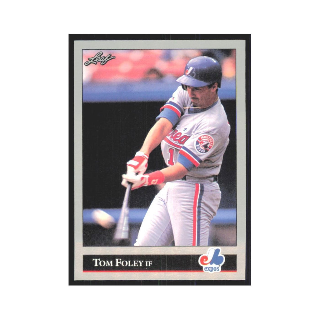 1992 Leaf Tom Foley Montreal Expos #372.0