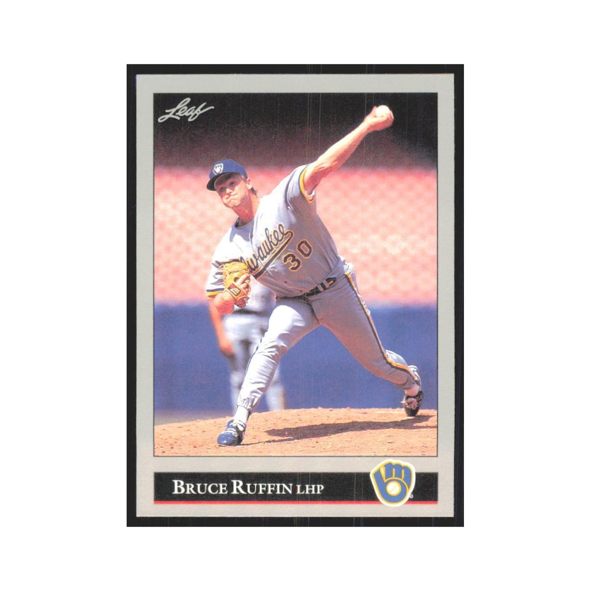 1992 Leaf Bruce Ruffin Brewers #414.0