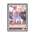 1992 Leaf Mike Fitzgerald Angels #371.0