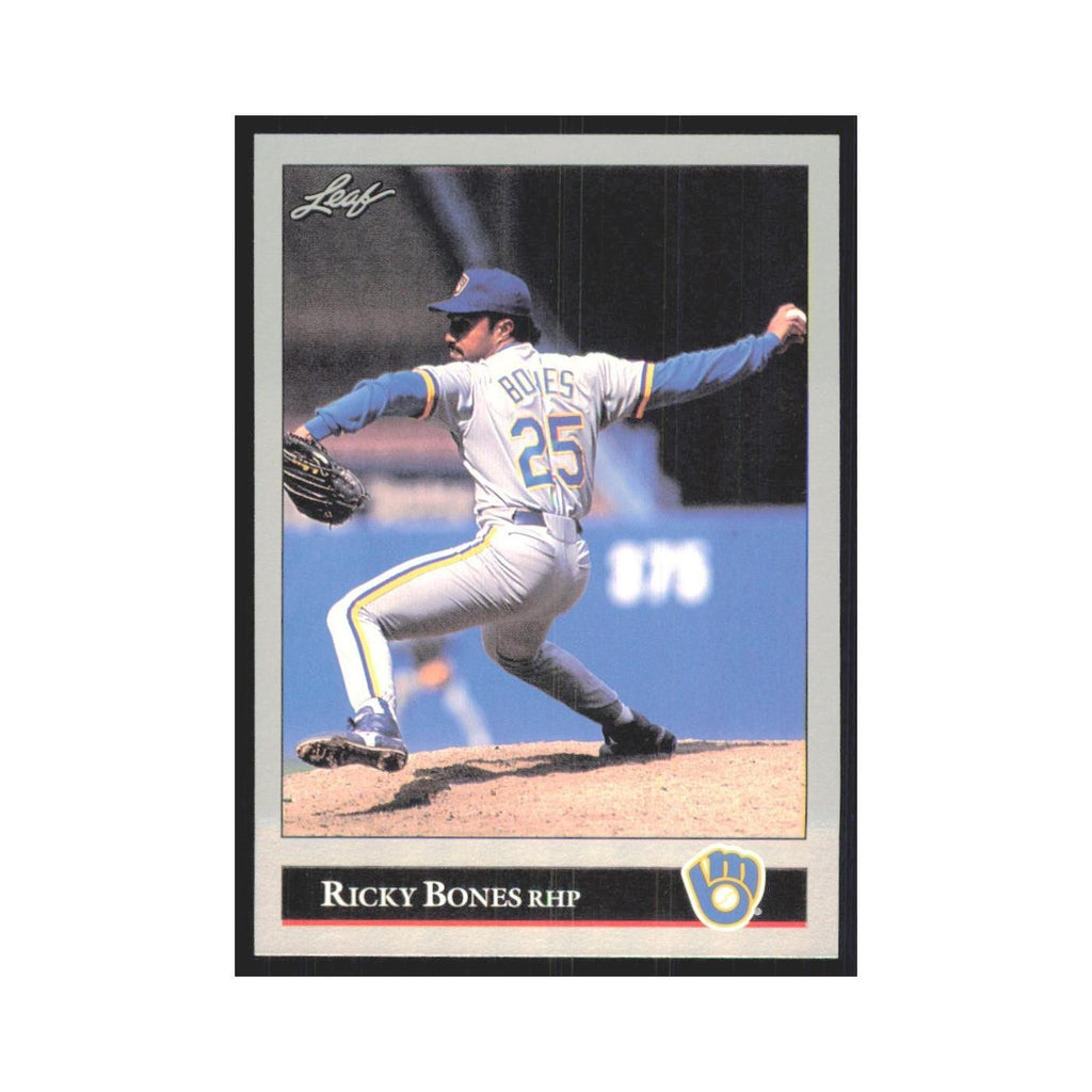 1992 Leaf Ricky Bones Brewers #500.0