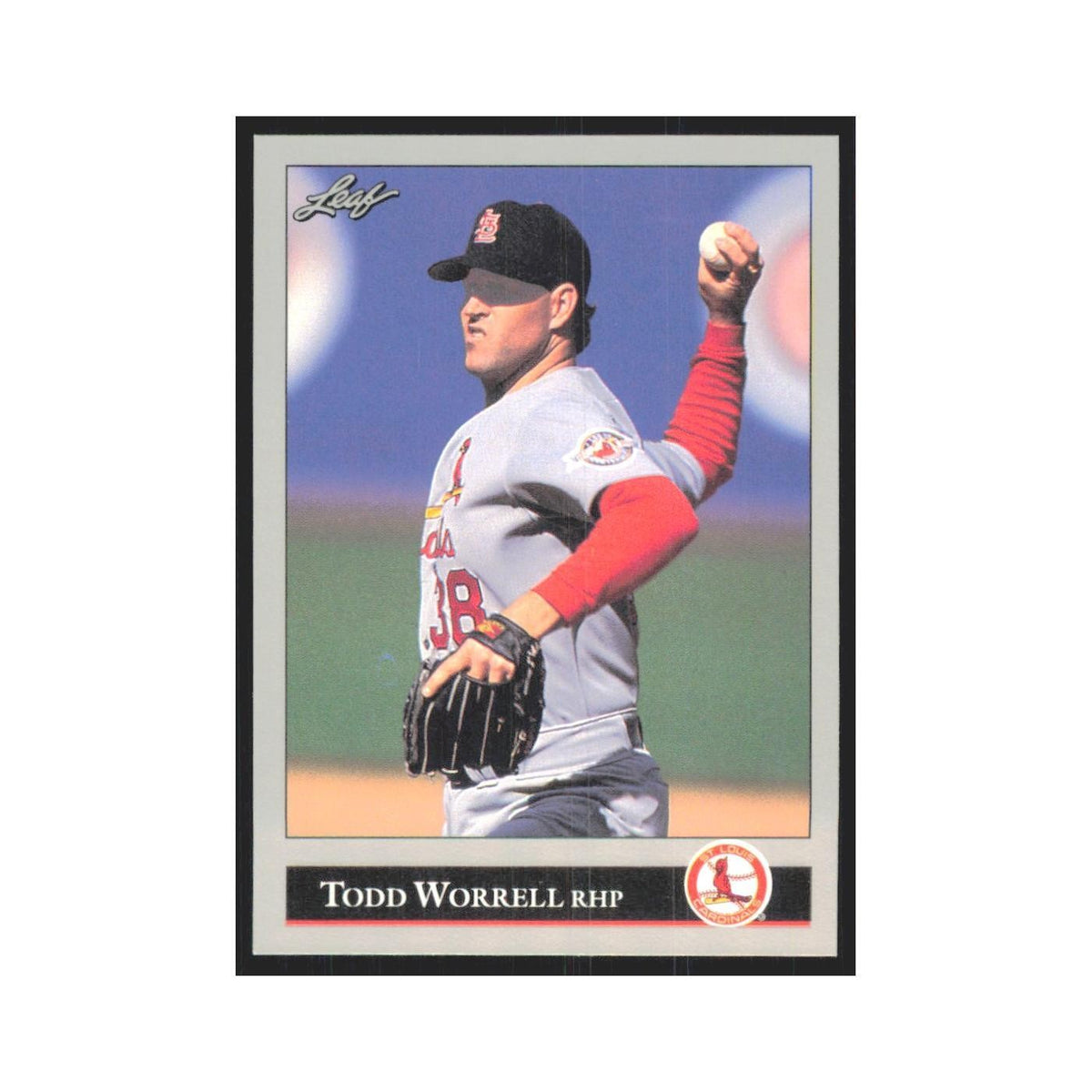 1992 Leaf Todd Worrell Cardinals #436.0