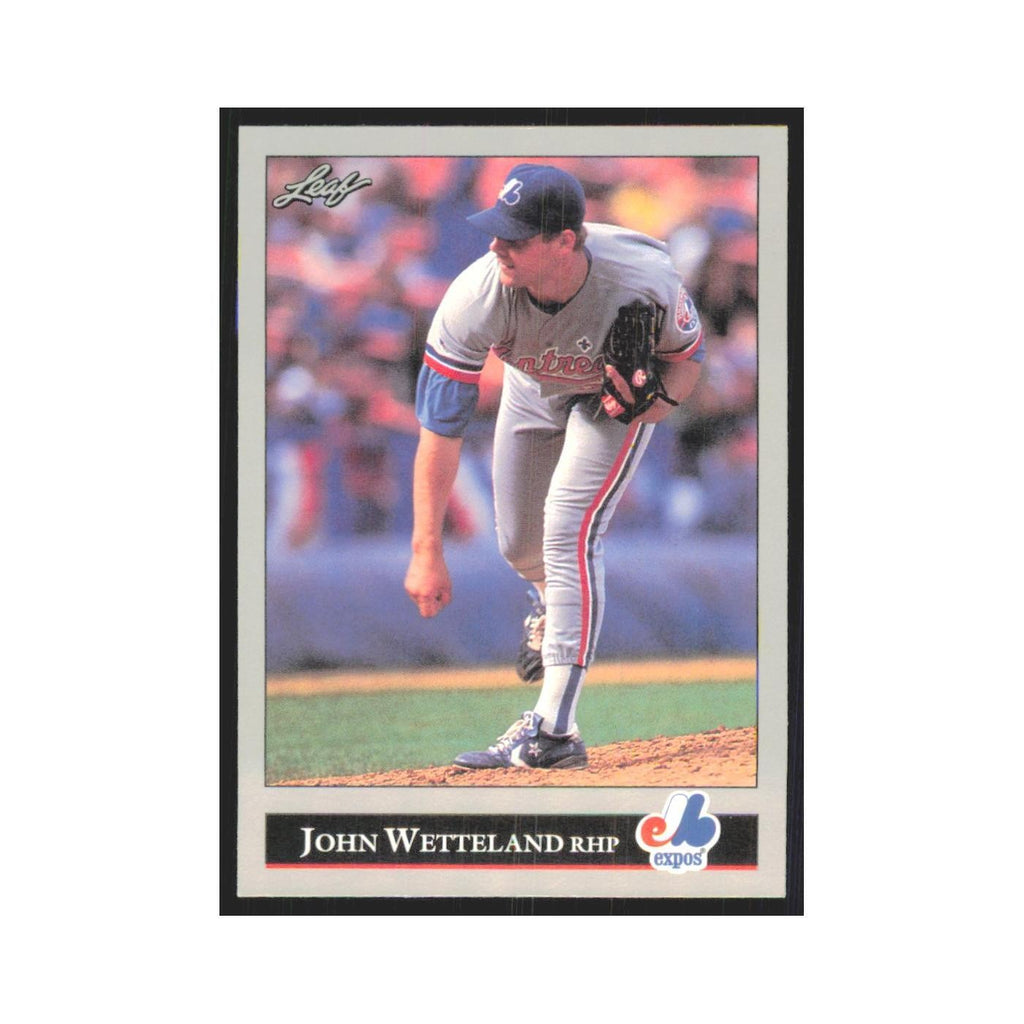 1992 Leaf John Wetteland Montreal Expos #478.0