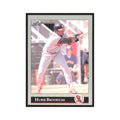 1992 Leaf Hubie Brooks Angels #378.0