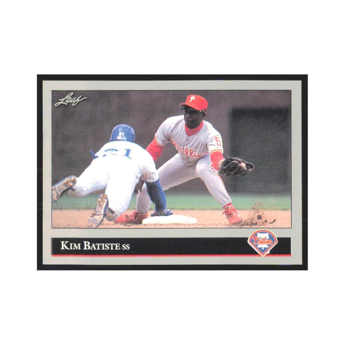 1992 Leaf Kim Batiste Phillies #421.0