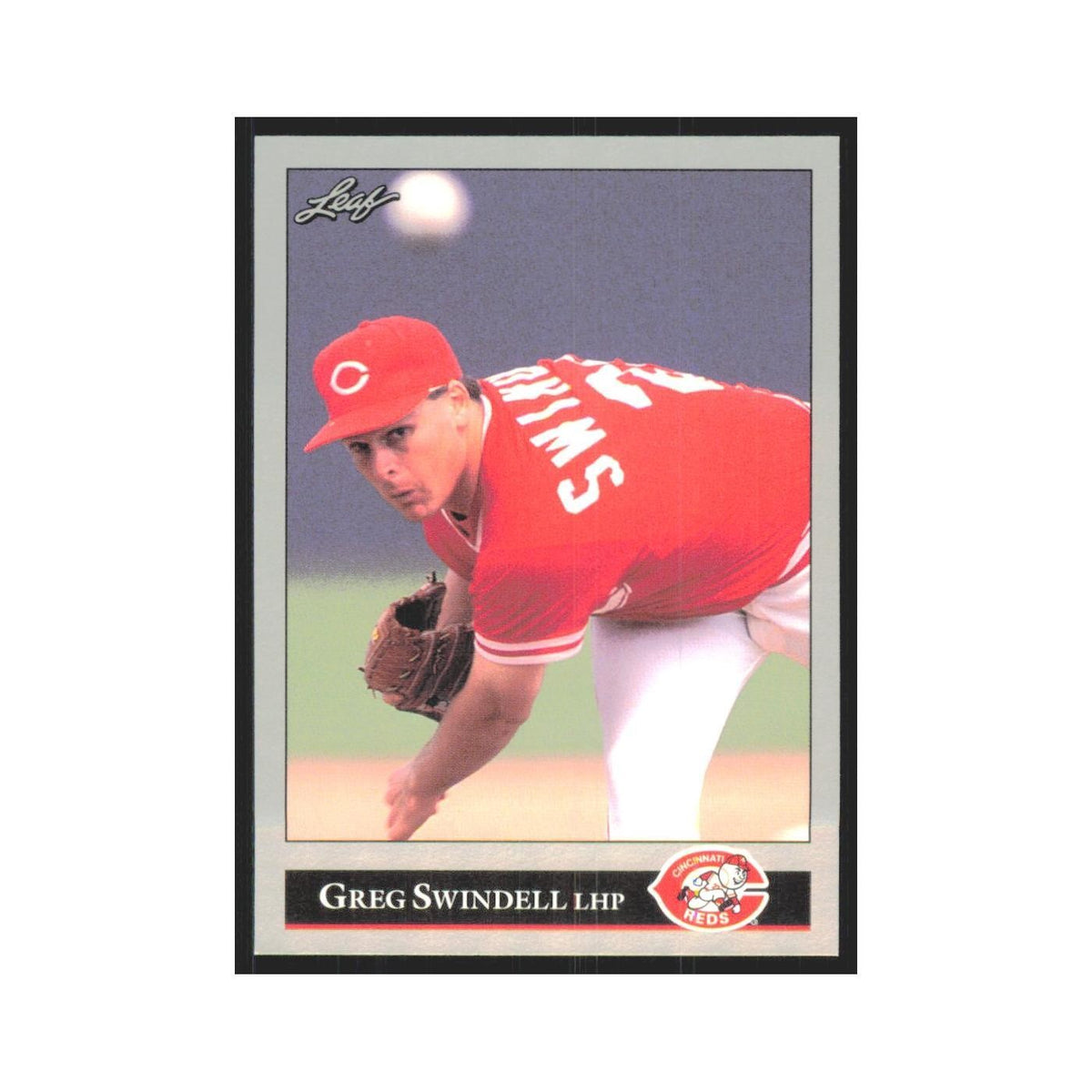 1992 Leaf Greg Swindell Reds #384.0