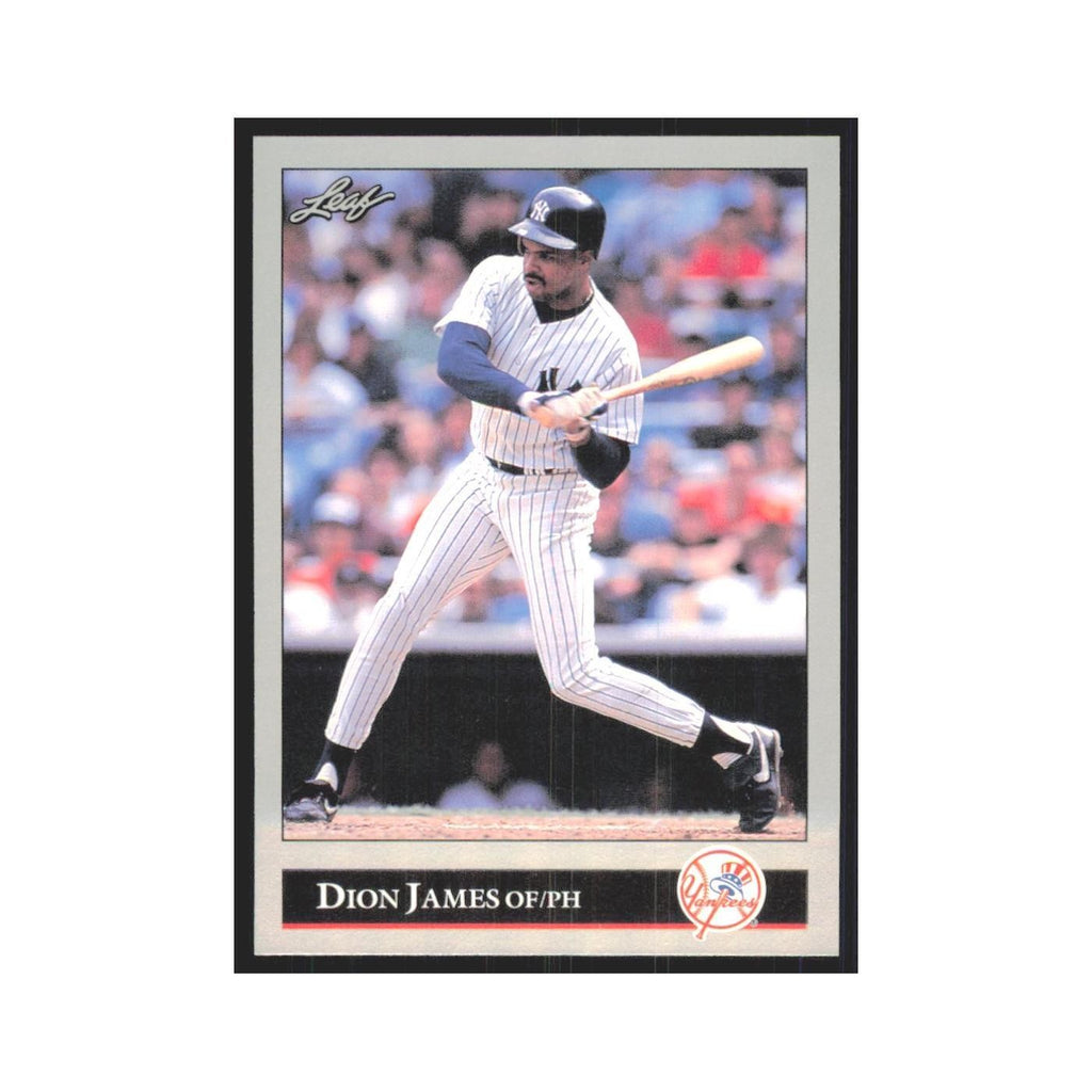 1992 Leaf Dion James Yankees #365.0