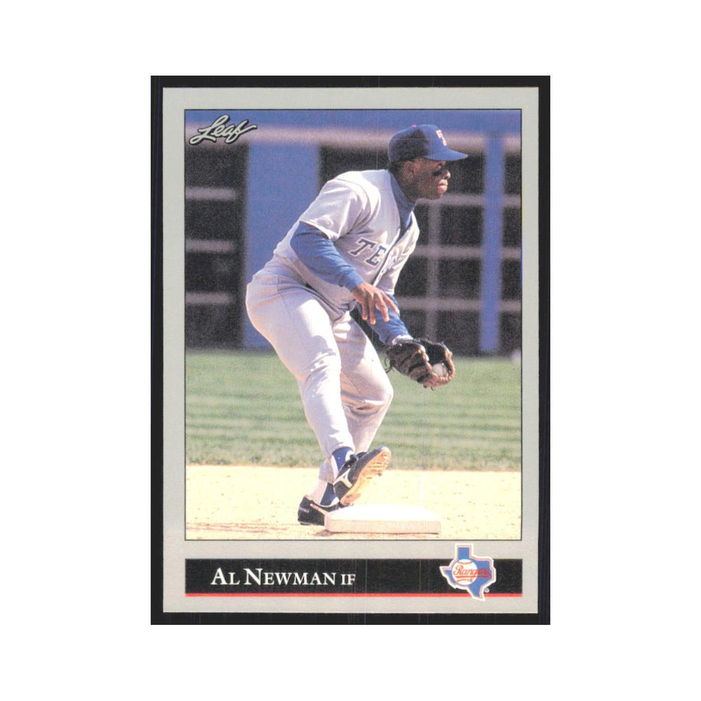 1992 Leaf Al Newman Rangers #511.0
