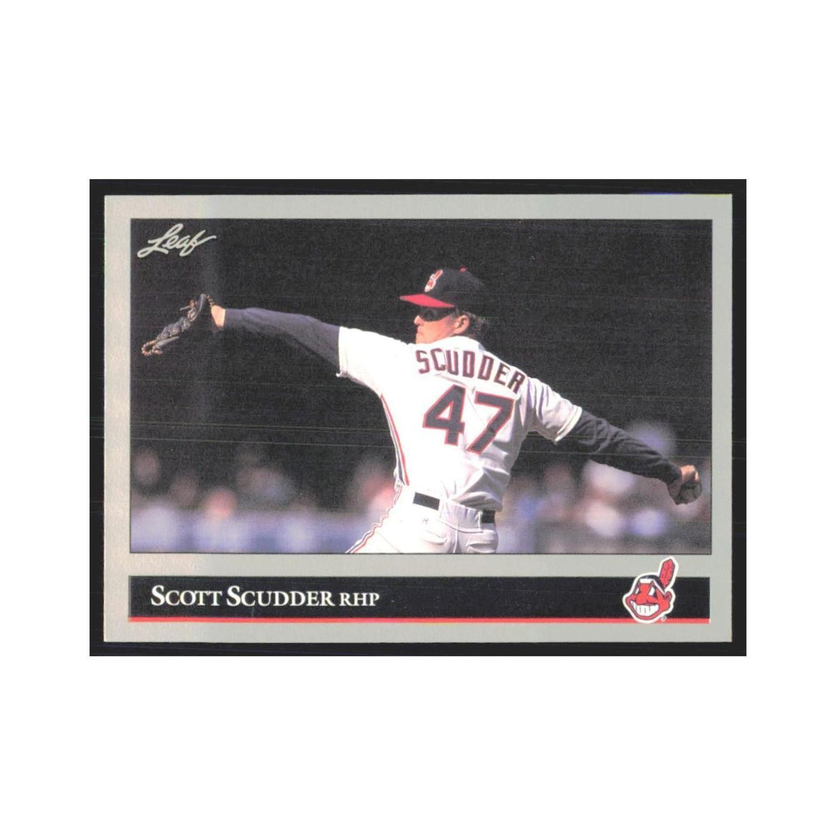 1992 Leaf Scott Scudder Indians #429.0