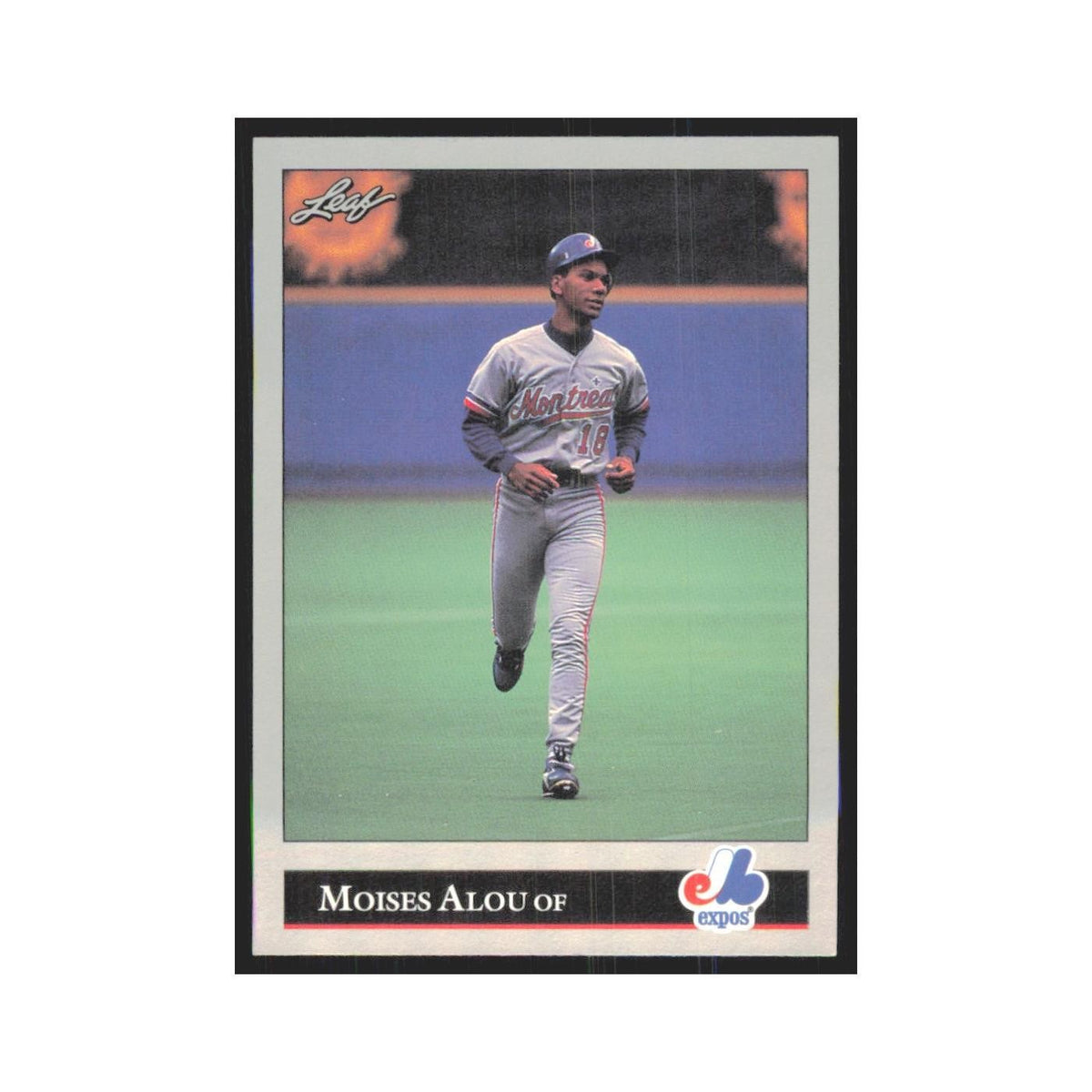 1992 Leaf Moises Alou Montreal Expos #426.0