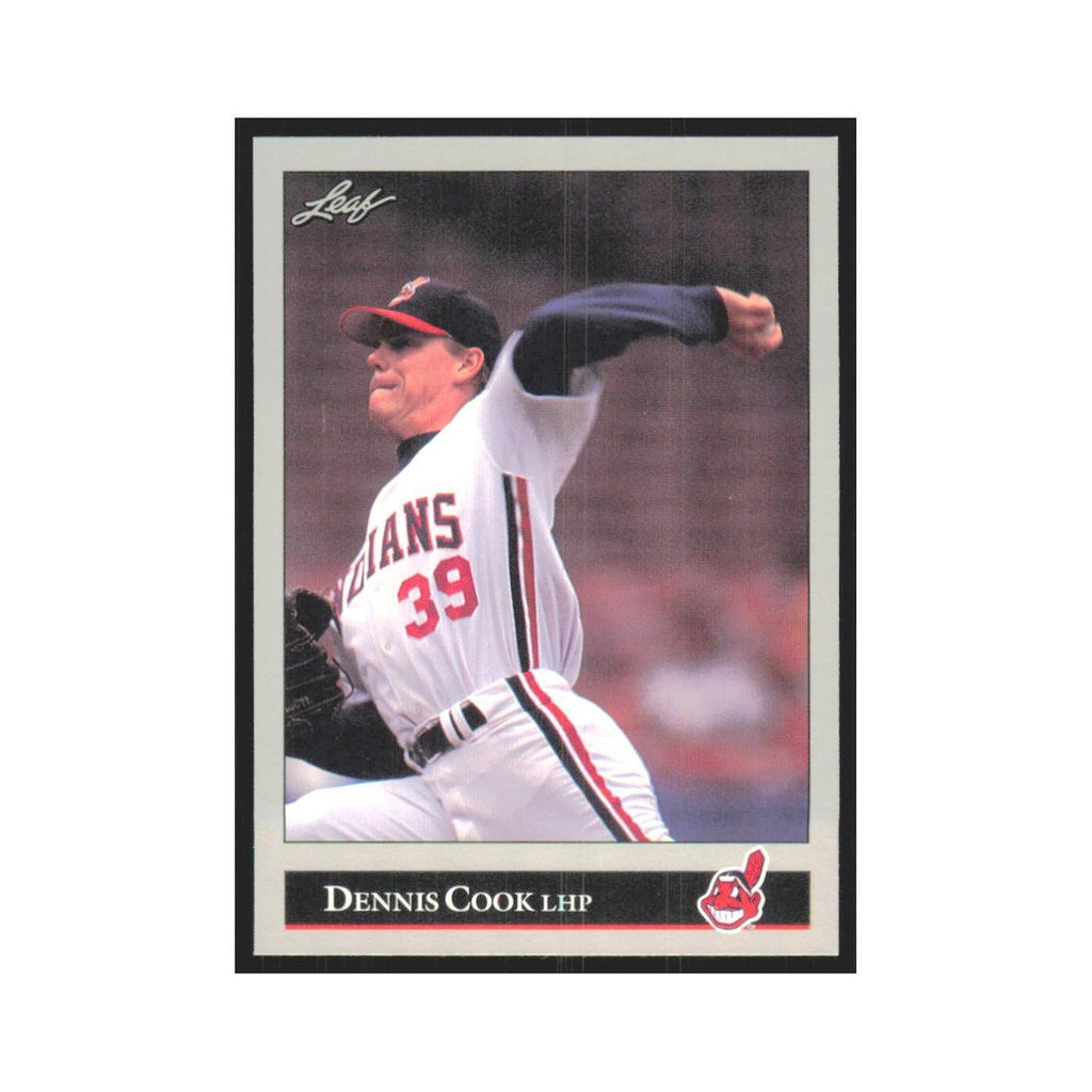 1992 Leaf Dennis Cook Indians #503.0
