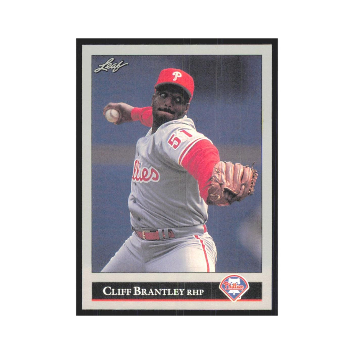 1992 Leaf Cliff Brantley Phillies #434.0