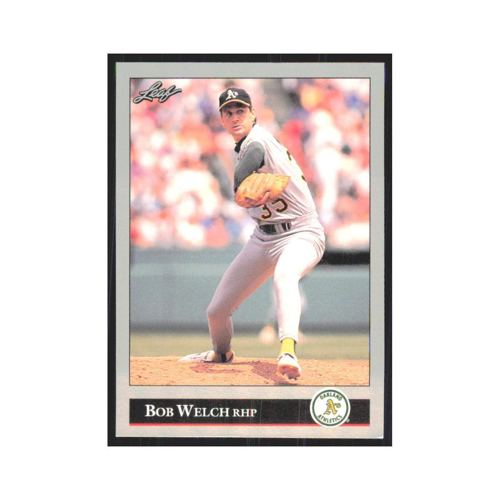 1992 Leaf Bob Welch Athletics #390.0