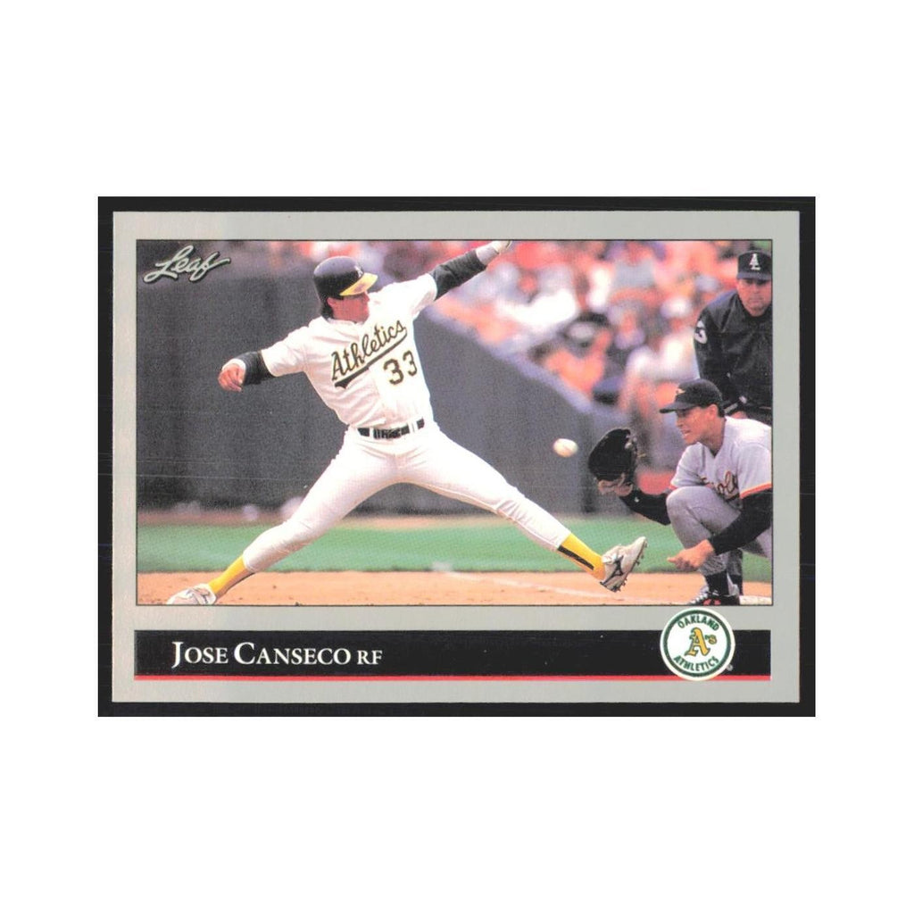 1992 Leaf Jose Canseco Athletics #267
