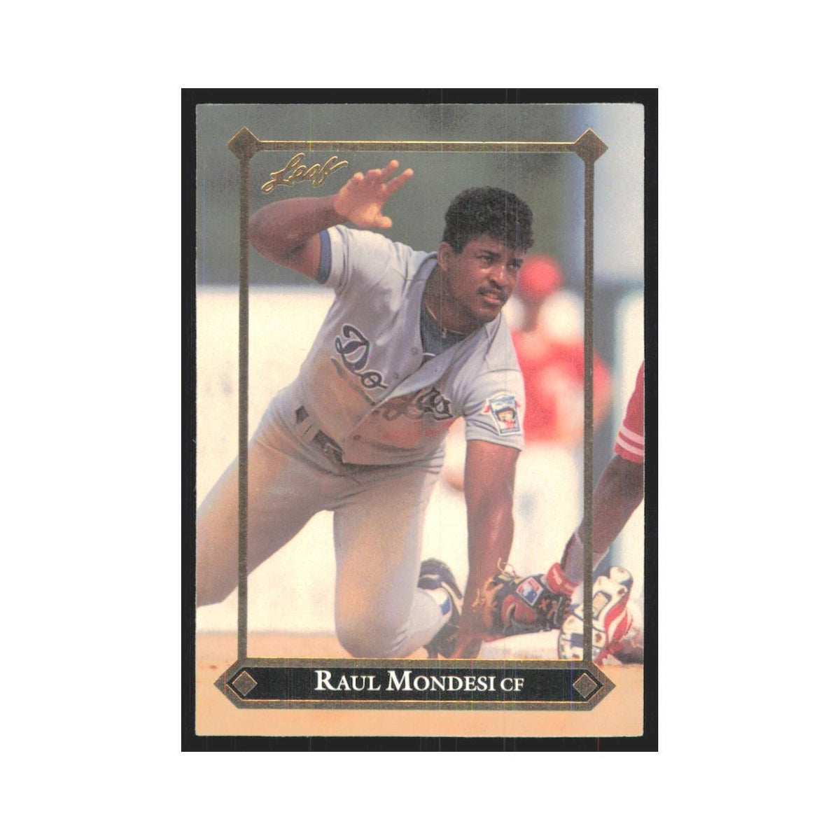 1992 Leaf Raul Mondesi Dodgers #BC-16
