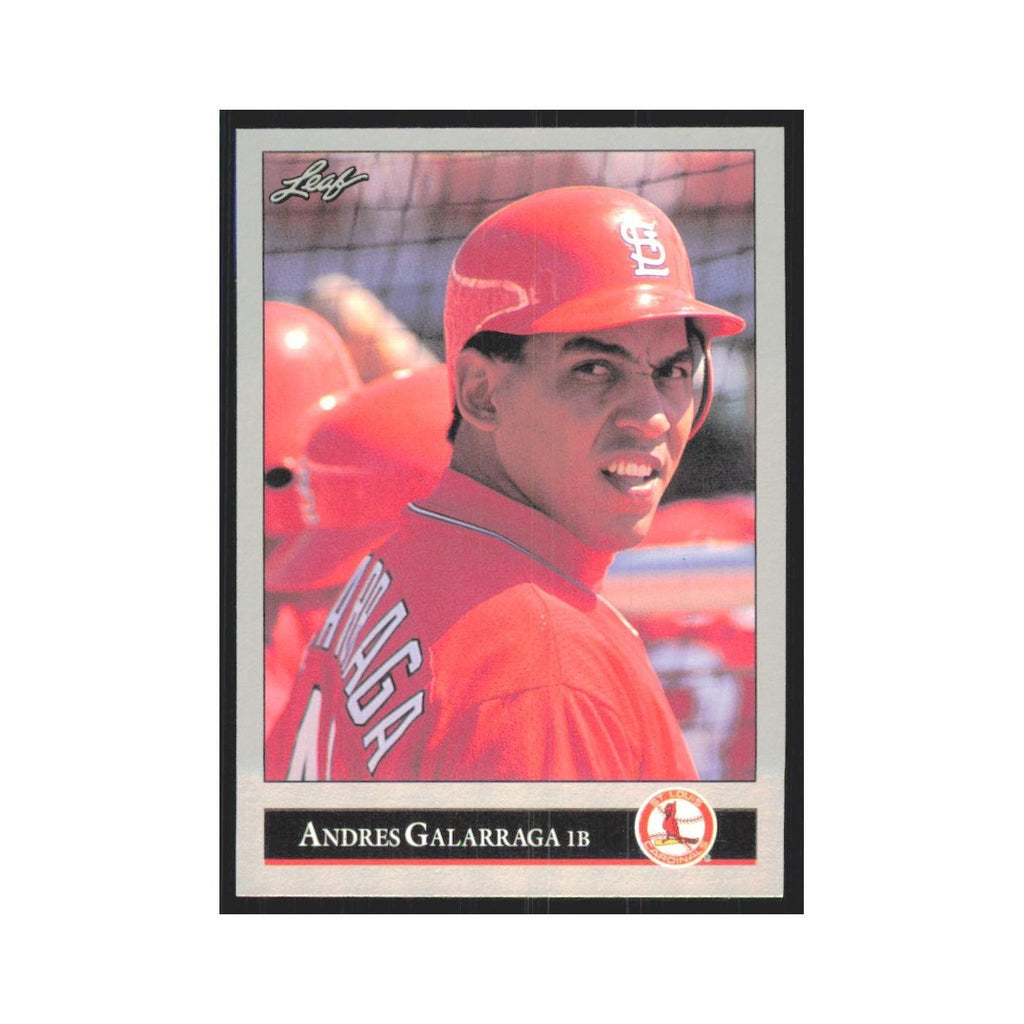 1992 Leaf Andres Galarraga Cardinals #449