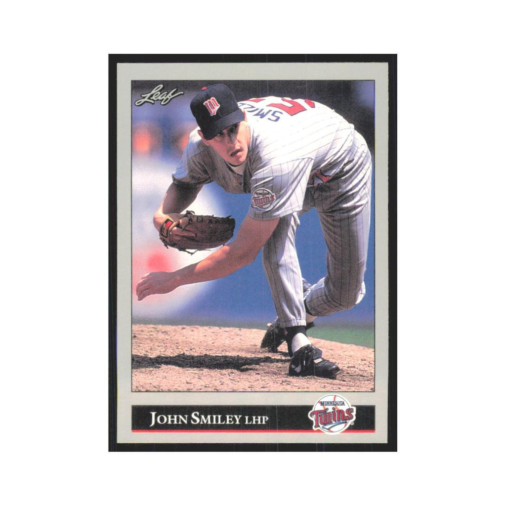 1992 Leaf John Smiley Twins #526
