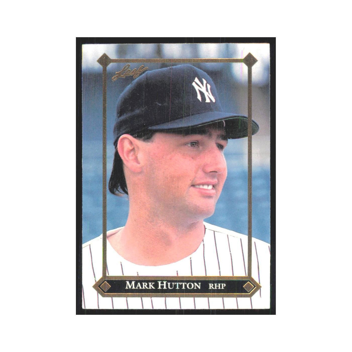 1992 Leaf Mark Hutton Yankees #BC-6