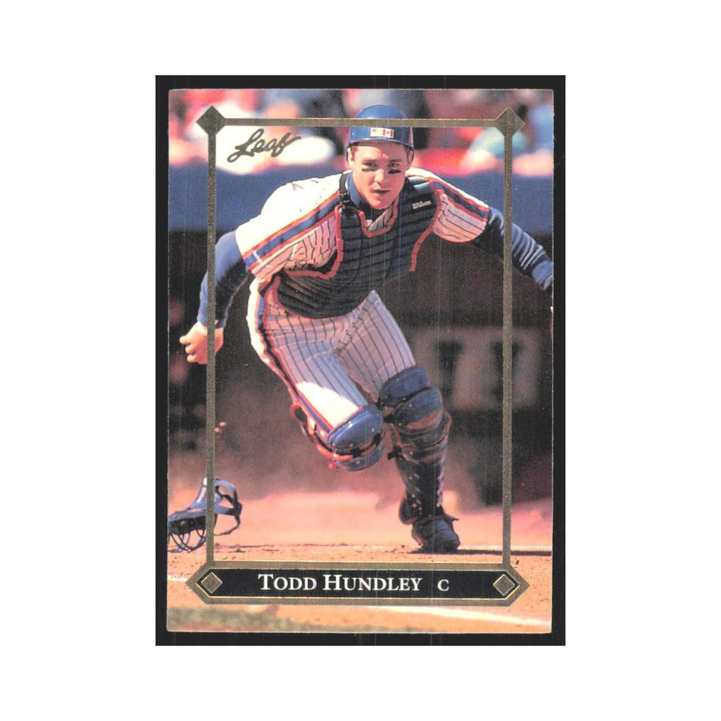 1992 Leaf Todd Hundley Mets #BC-7