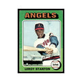 Leroy Stanton 1975 Topps (damaged) #342 California Angels Baseball Card Poor