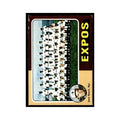 Montreal Expos - Gene Mauch 1975 Topps (damaged) #101 Baseball Card Poor